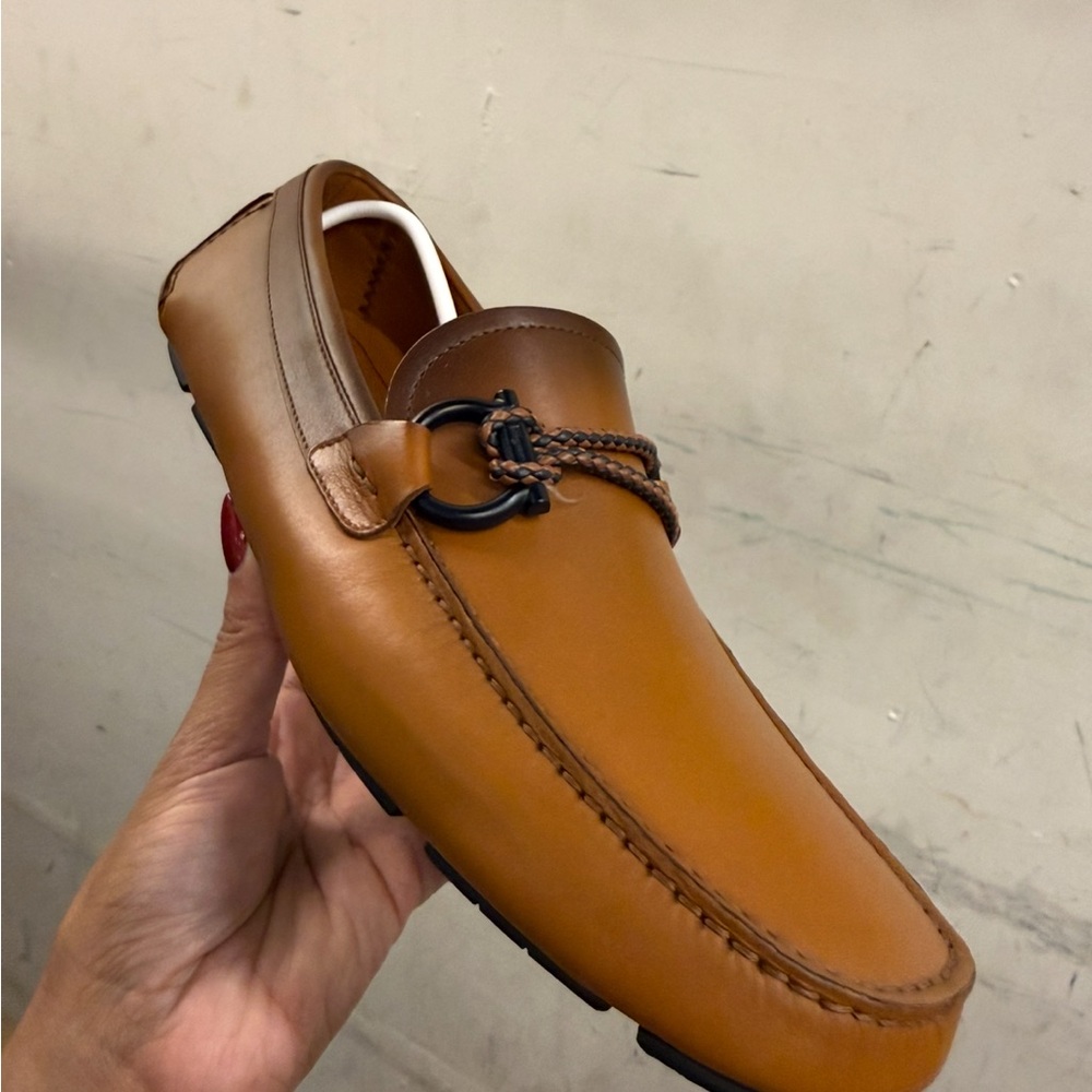 Men's Ferragamo Leather Loafers